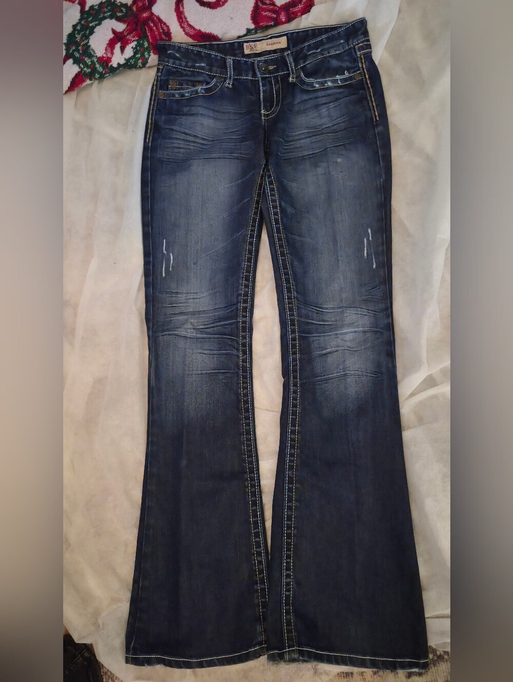 LOWEST..BKE Sabrina Jeans in Light Blue with Red Tag